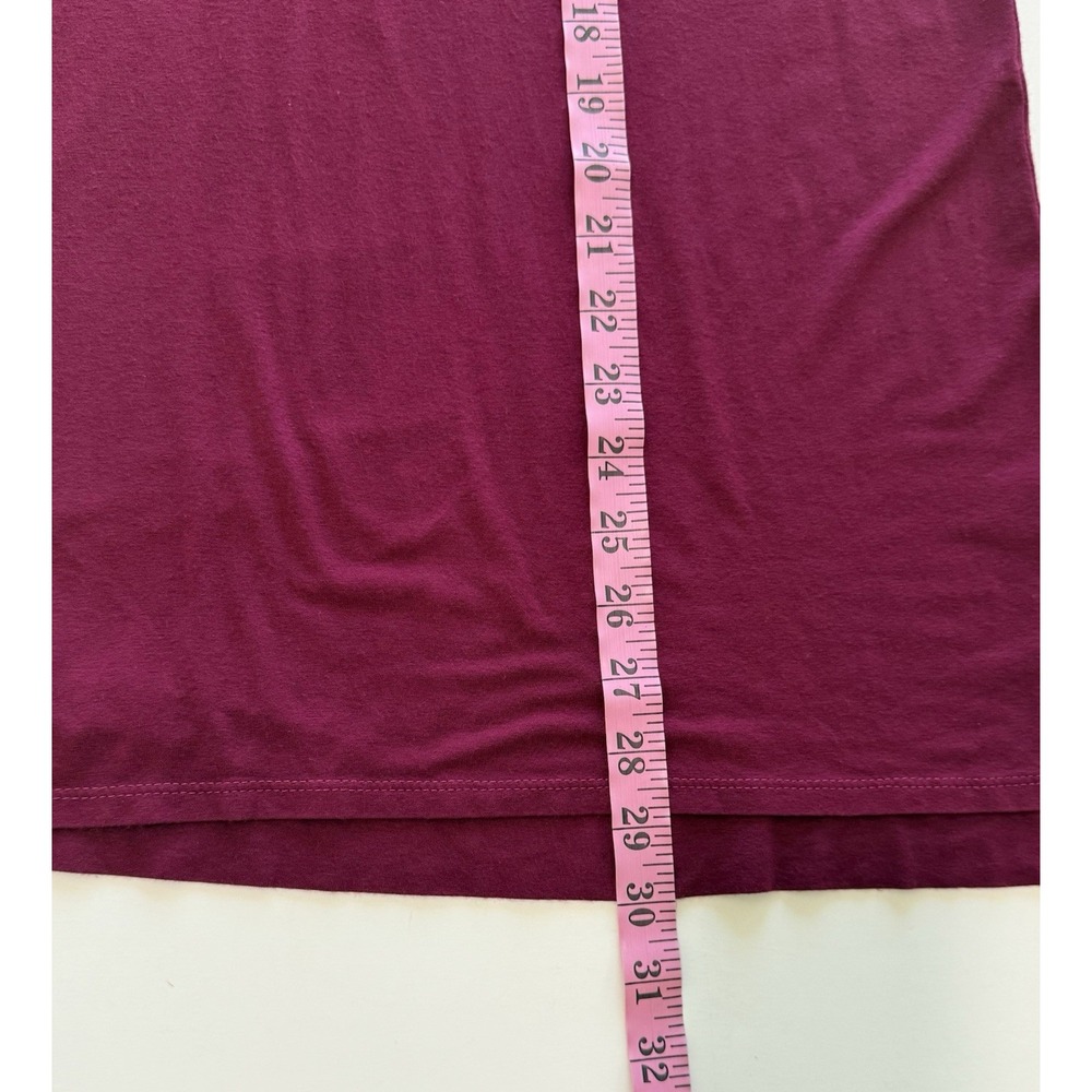 J Jill Wearever Collection Jersey Knit Tunic Top Scoop Neck Relaxed Stretch Lg - Picture 12 of 14